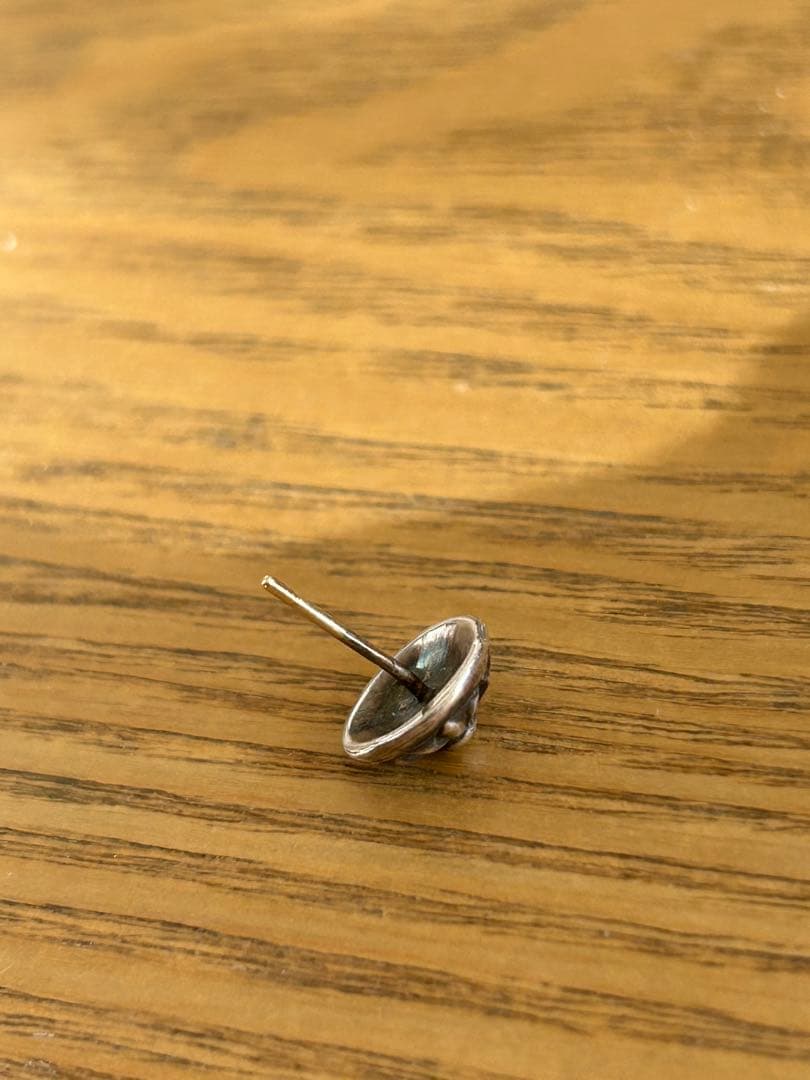 クロムハーツ　クロスボールスタッドピアス 片耳のみ　キャッチ欠品