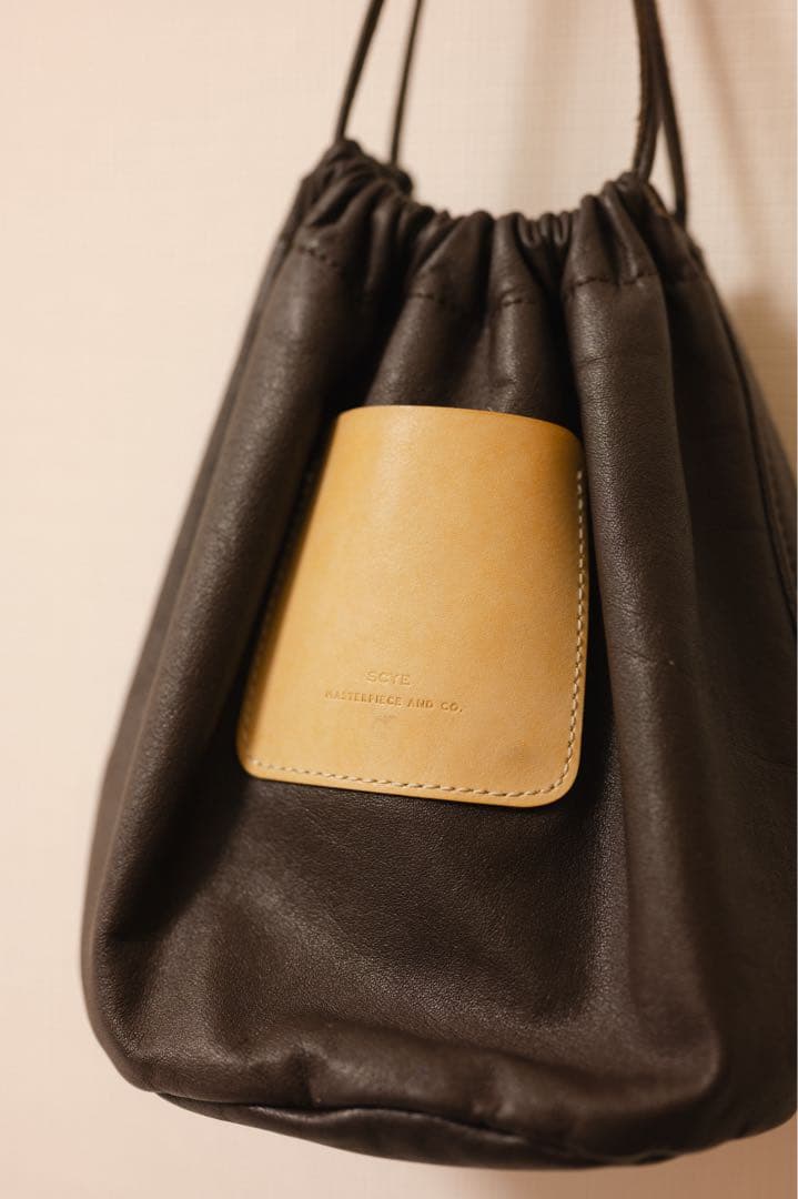 scye ドローストリングバッグ drawstring bag