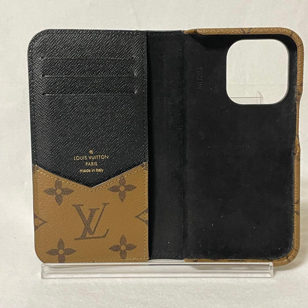 ルイヴィトン モノグラム リバース フォリオ iPhone14Pro ケース