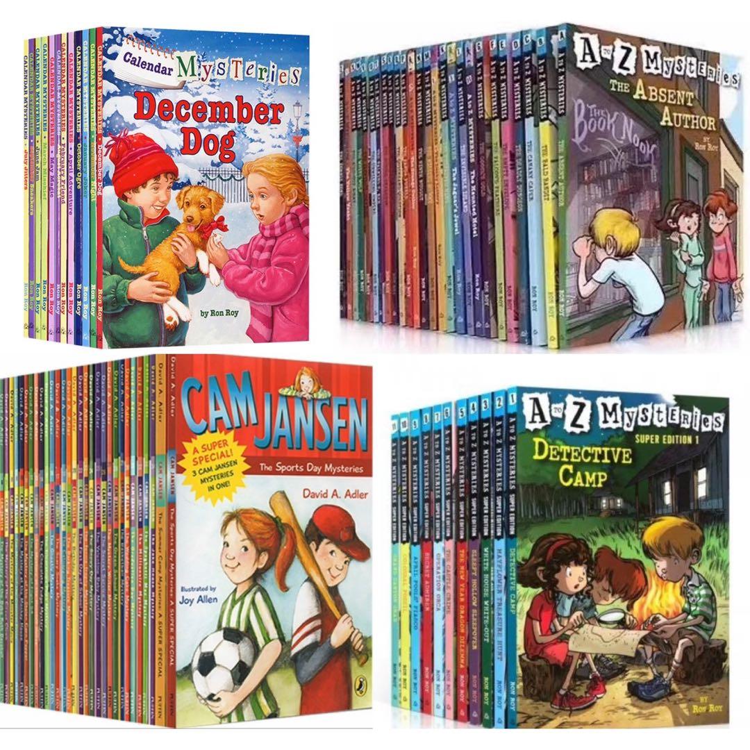春休みセールA-z mysteries,cam jansen4セット