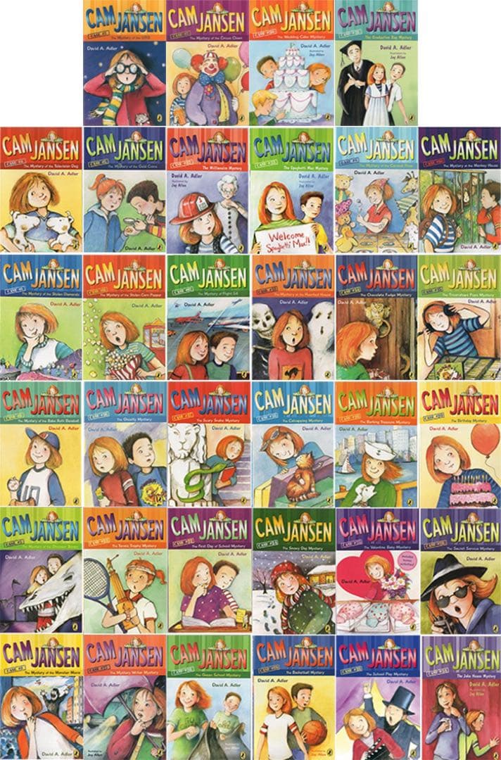 春休みセールA-z mysteries,cam jansen4セット