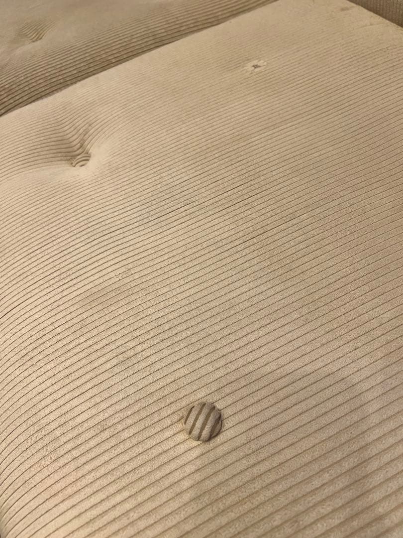 クラッシュゲート コーデュロイソファ チーク お値下げ交渉可