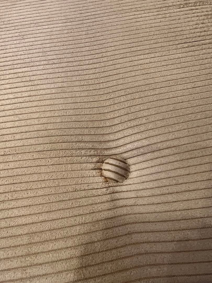 クラッシュゲート コーデュロイソファ チーク お値下げ交渉可