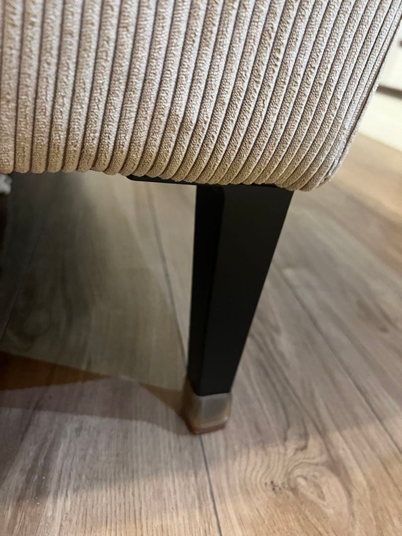 クラッシュゲート コーデュロイソファ チーク お値下げ交渉可