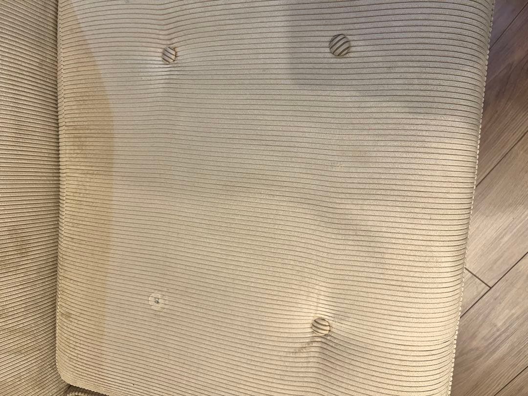 クラッシュゲート コーデュロイソファ チーク お値下げ交渉可