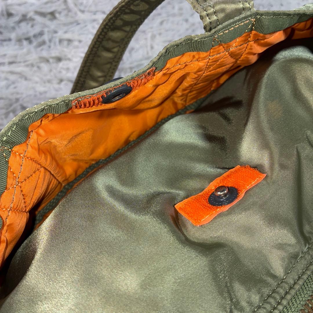 Porter ポーター タンカー ミニボストン ダッフルバッグ（S）カーキ