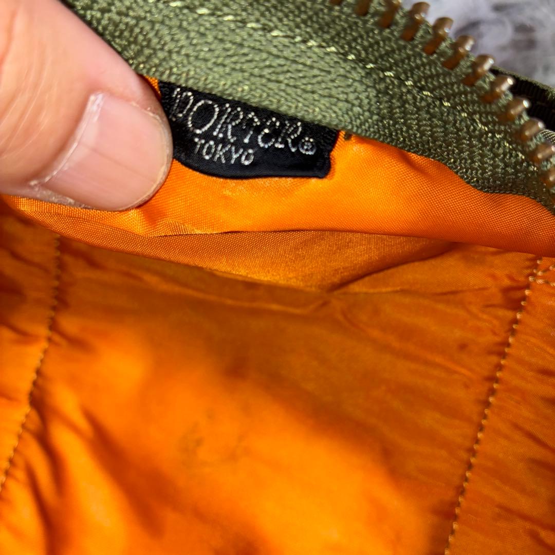 Porter ポーター タンカー ミニボストン ダッフルバッグ（S）カーキ