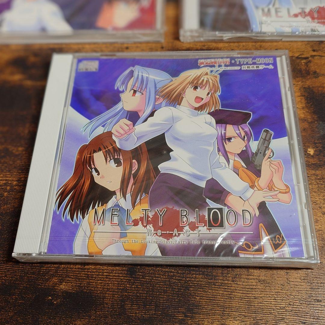 【未開封】メルティブラッド　リアクト　バージョンアップディスク