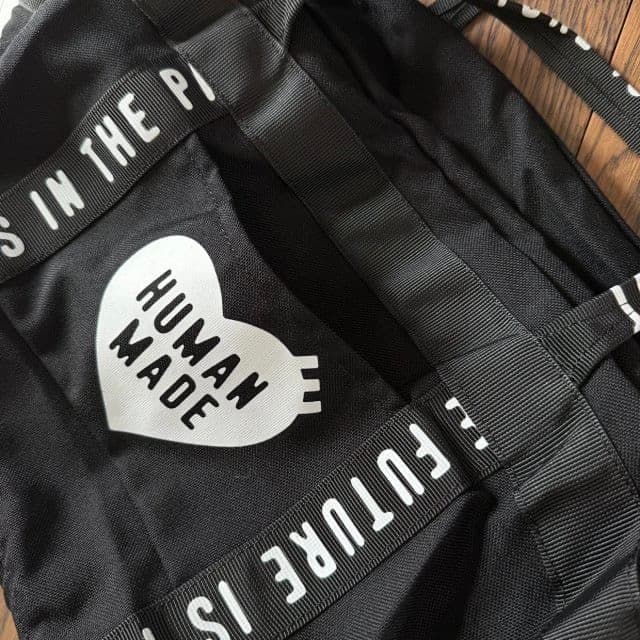 HUMAN MADEブラックヒューマンメイSKATE DUFFLE BAG