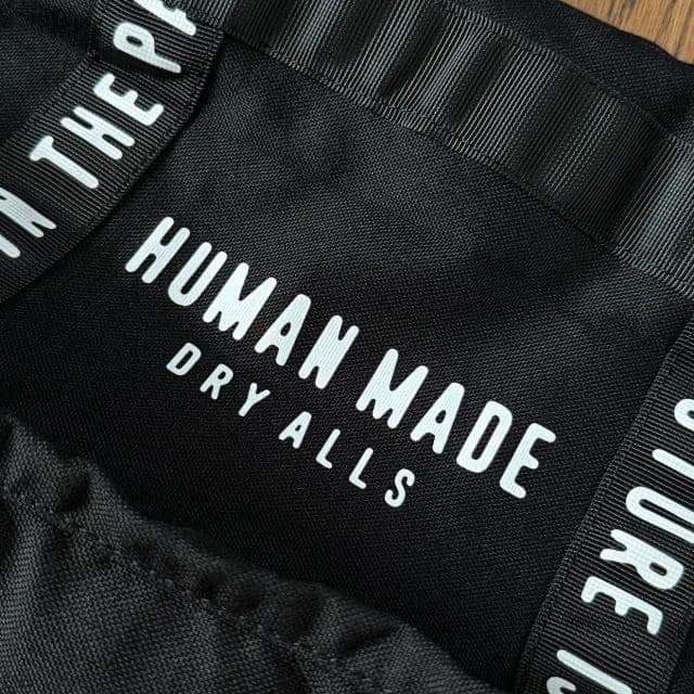 HUMAN MADEブラックヒューマンメイSKATE DUFFLE BAG