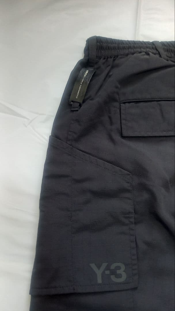 激美品　Y-3　ヨウジヤマモト　カーゴパンツ　リップストップ　ユーティリティ
