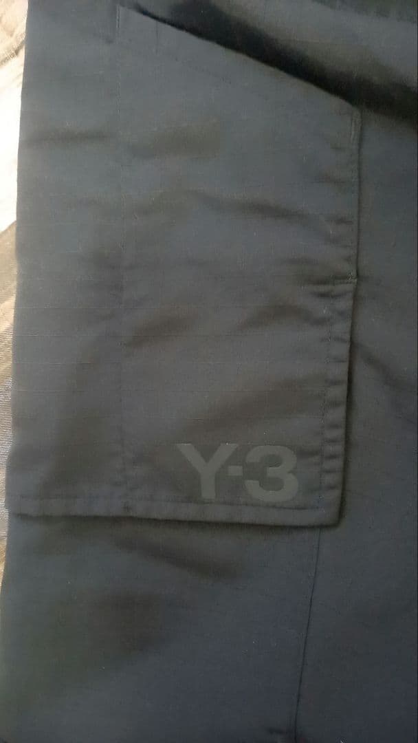 激美品　Y-3　ヨウジヤマモト　カーゴパンツ　リップストップ　ユーティリティ