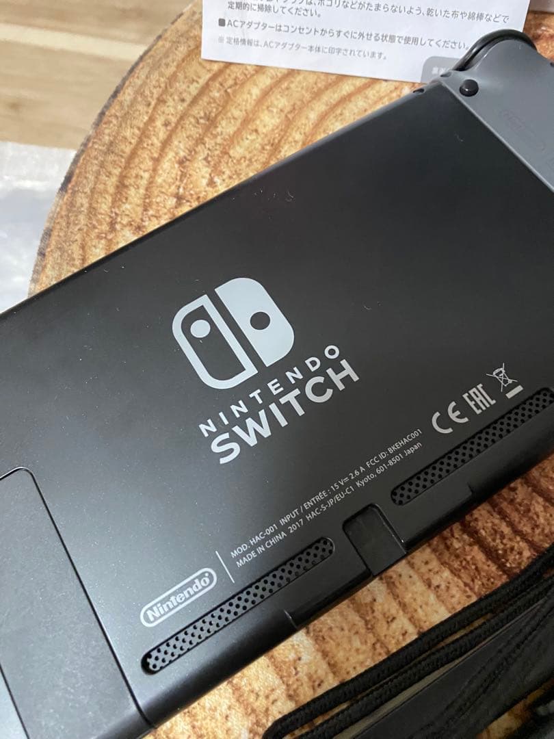 Nintendo Switch ニンテンドースイッチ本体　グレー 9