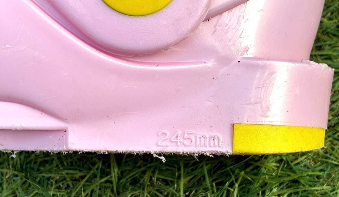 スキー板 100cm スキーブーツ24.5cm ストック 3点セット ピンク