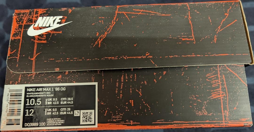 [新品未使用] Air Max 1 ‘86 OG US10.5