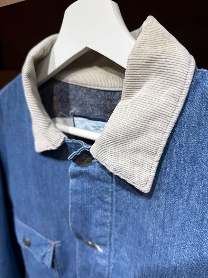 80s FIELD MASTER Sears ブランケット 襟コーズカバーオール