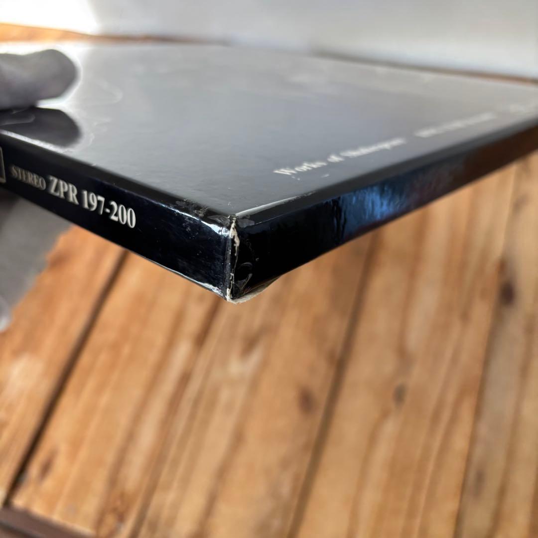 Works of Shakespeare KING LEAR 4枚組レコード