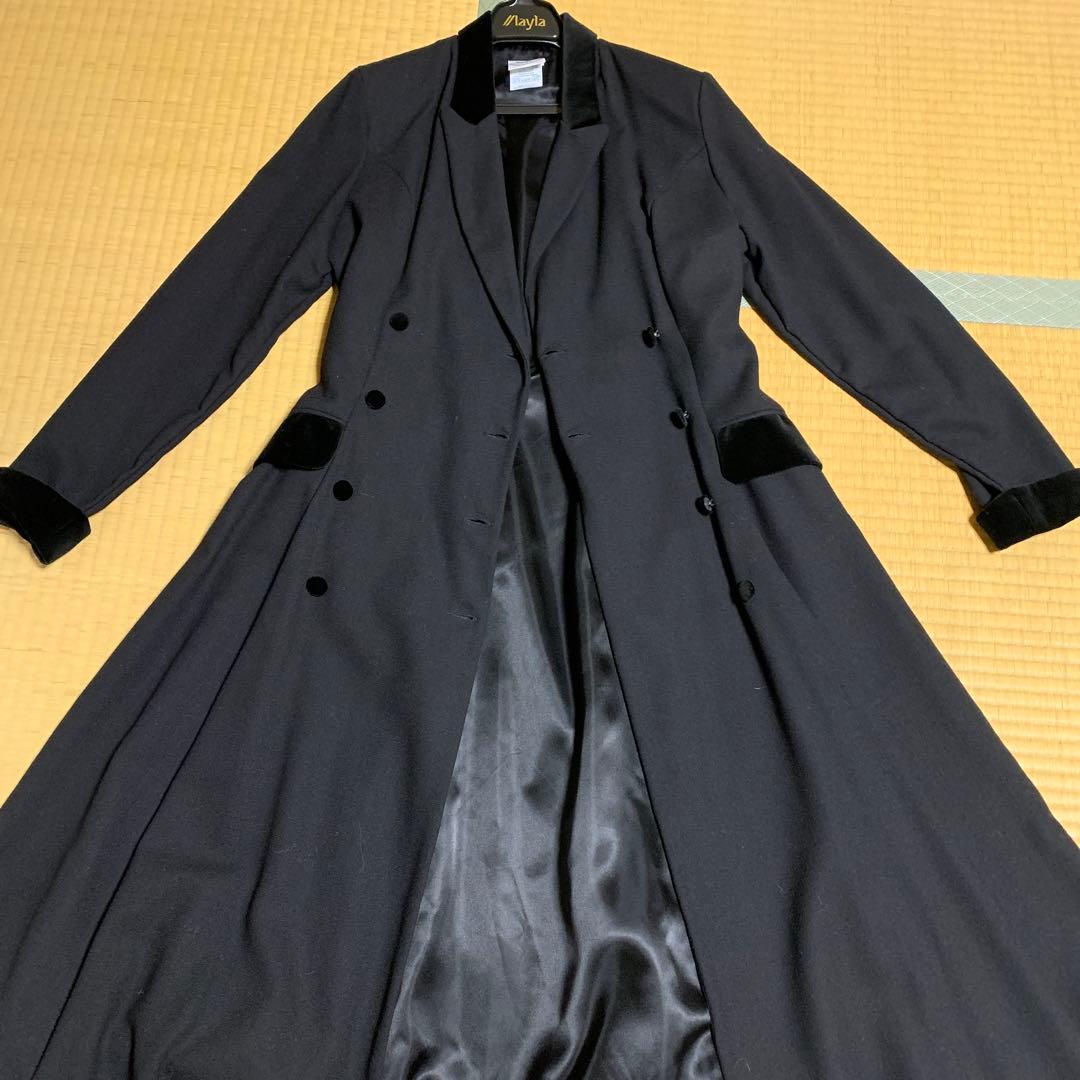 kaede 【英国で購入/未使用品】★ローラアシュレイ 黒ロングワンピース