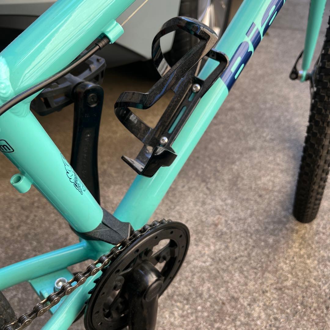 Bianchi Pista チェレステ7段変速 子供用クロスバイク　オマケ付