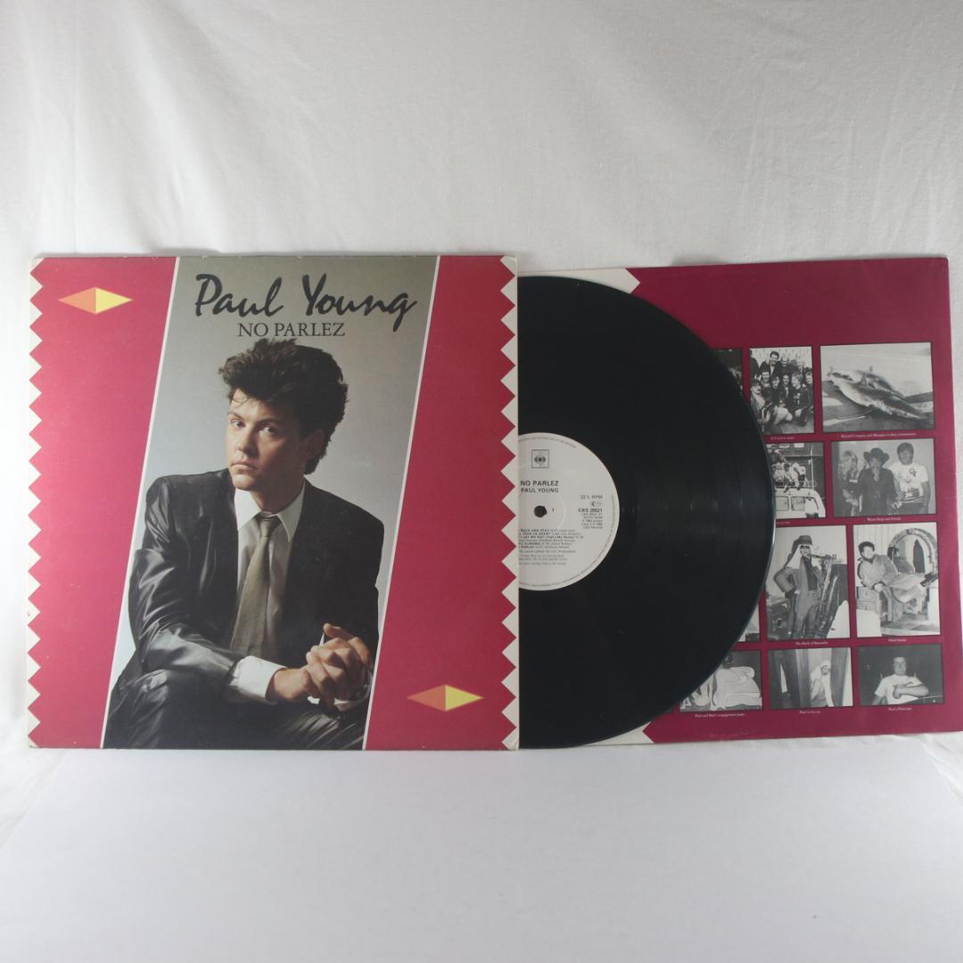 英LP Paul Young No Parlez UK盤ステレオ ポール・ヤング