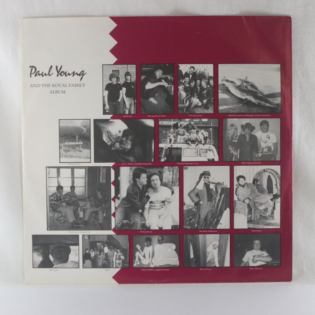 英LP Paul Young No Parlez UK盤ステレオ ポール・ヤング