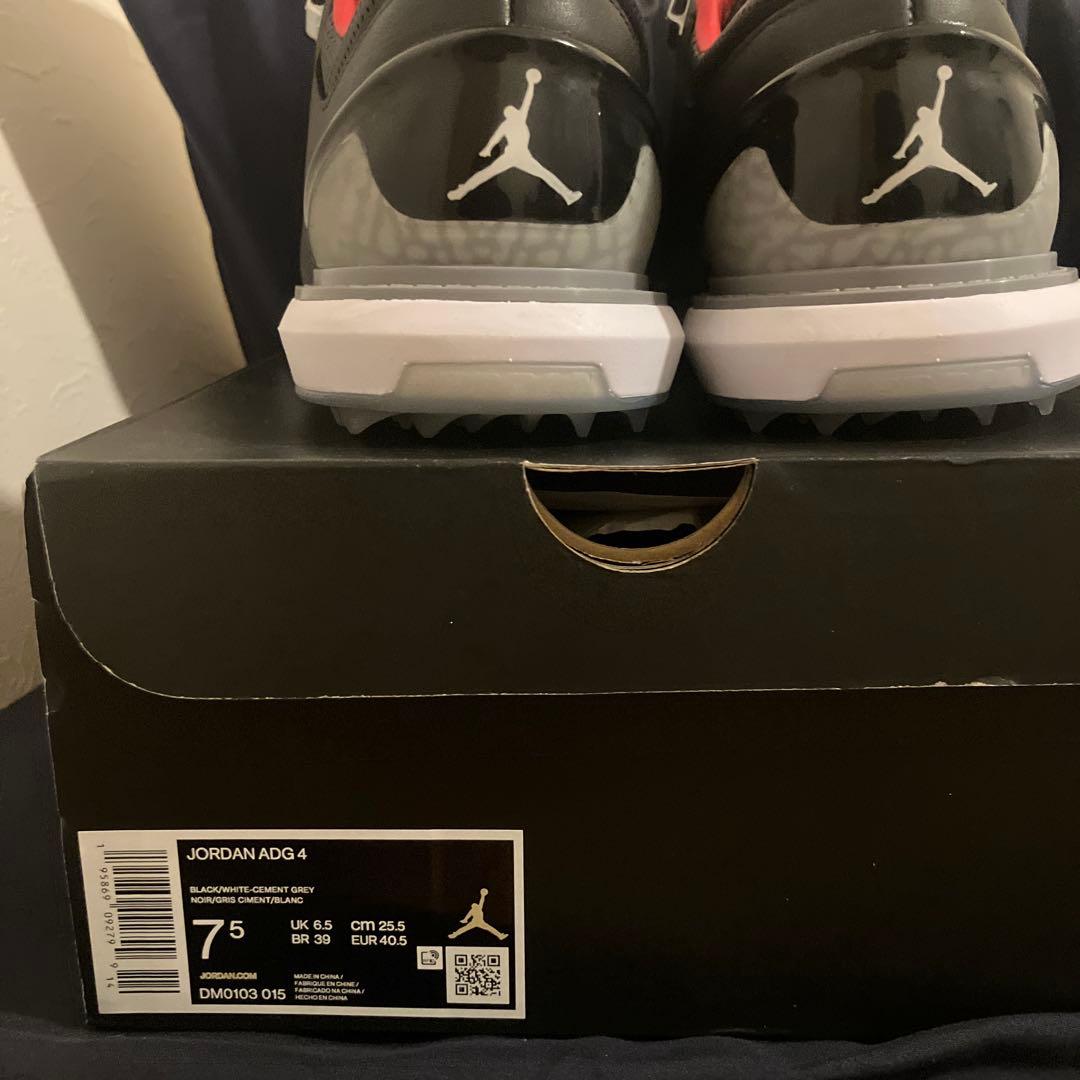 Jordan Golf ADG4 Shoes ブラック/レッド