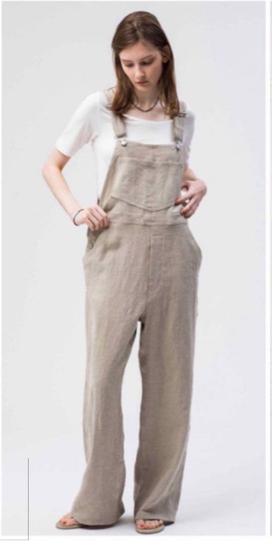 完売品RHC ロンハーマン リネン サロペット 佐田真由美着用 オーバーオール