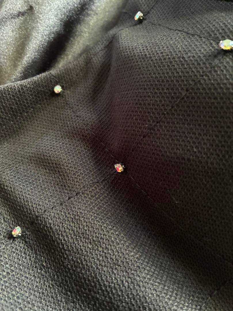 robe de fleurs glossy ドレス　M セットアップ　ブラック