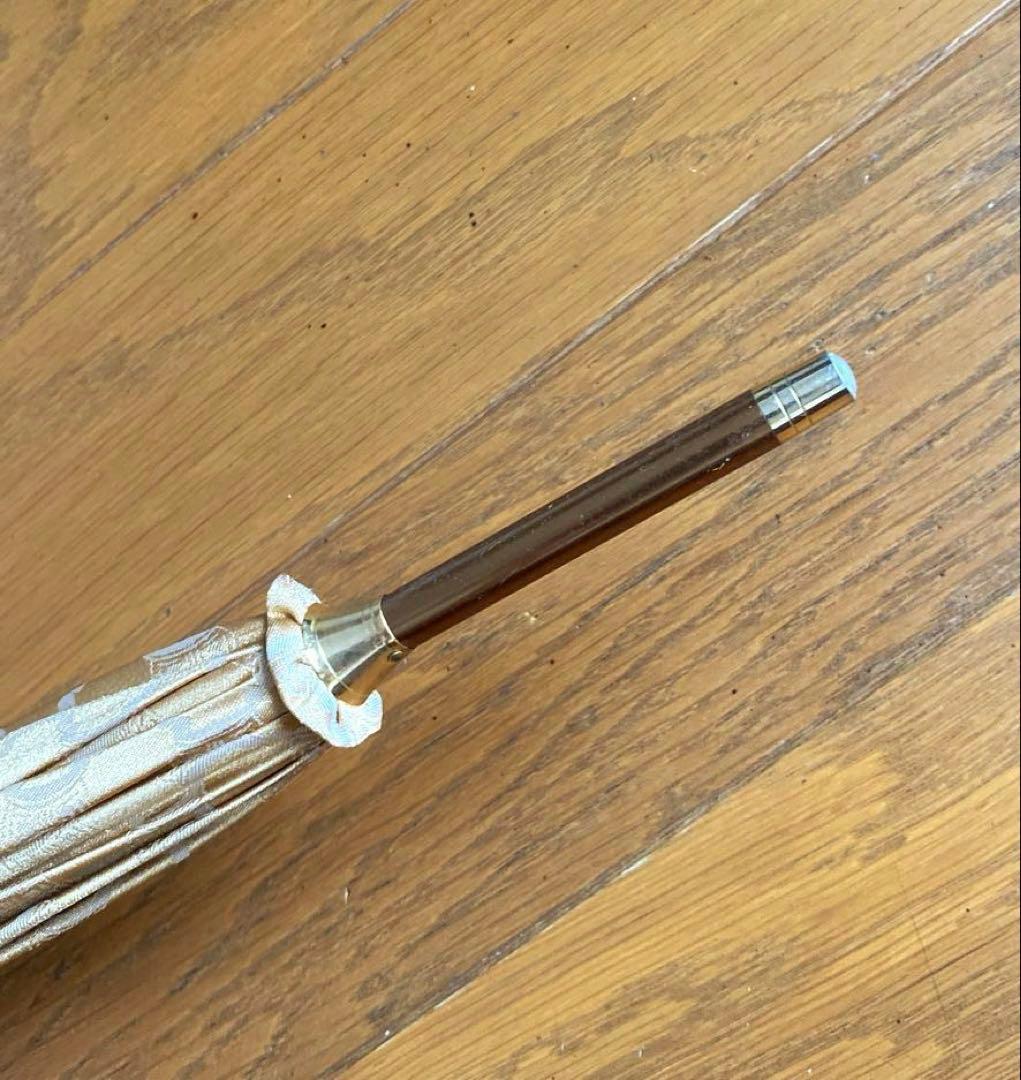 CELINE セリーヌ 雨傘 マカダム総柄ゴールド