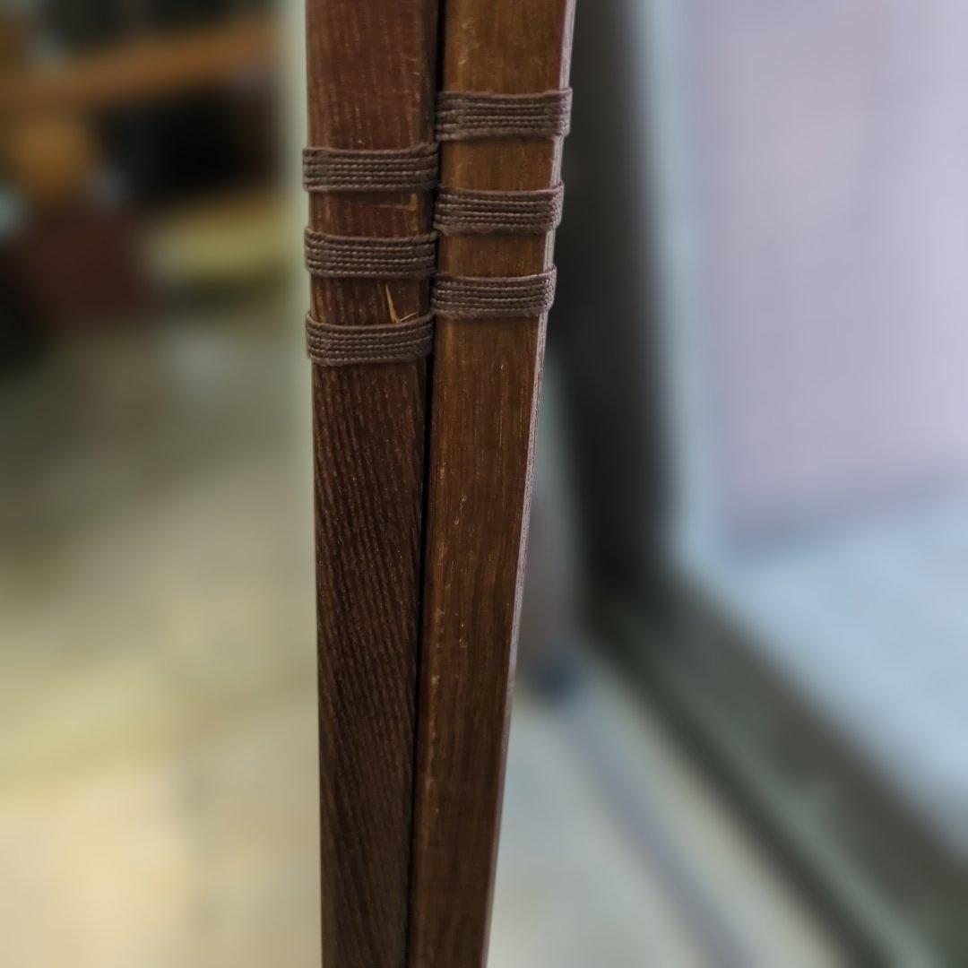 風炉先屏風　屏風　両面開き　銀紙　茶道具　茶道　間仕切り