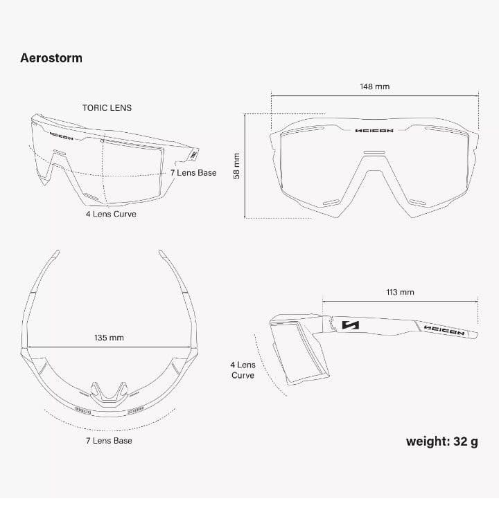 新品未使用SCICON AEROSTORM MULTIMIRROR BRONZE
