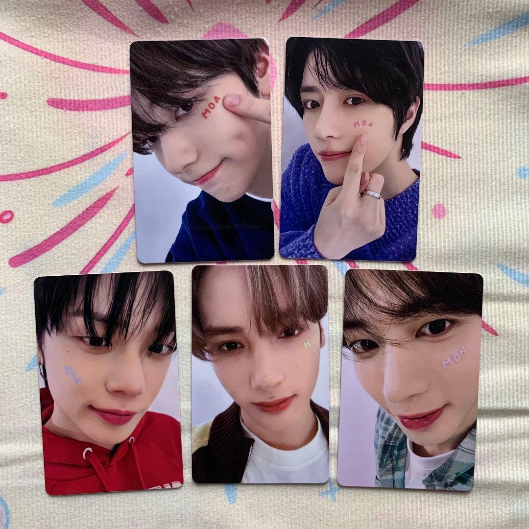 TXT MOAZONE 限定 トレカ FC特典 全員 5セット