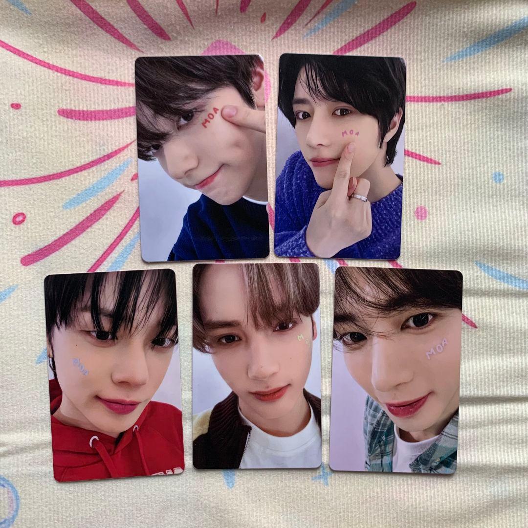 TXT MOAZONE 限定 トレカ FC特典 全員 5セット