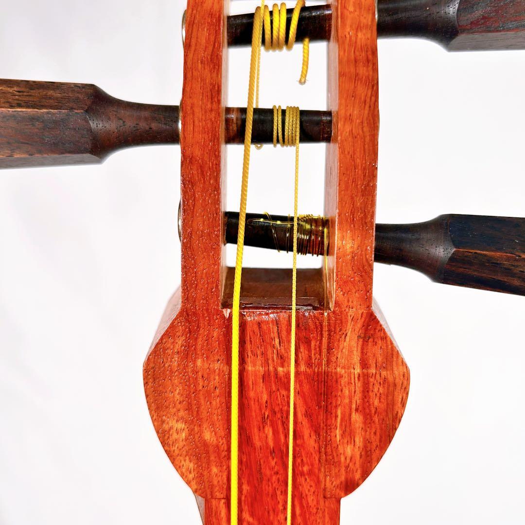 津軽三味線　花梨材　太棹　お稽古用