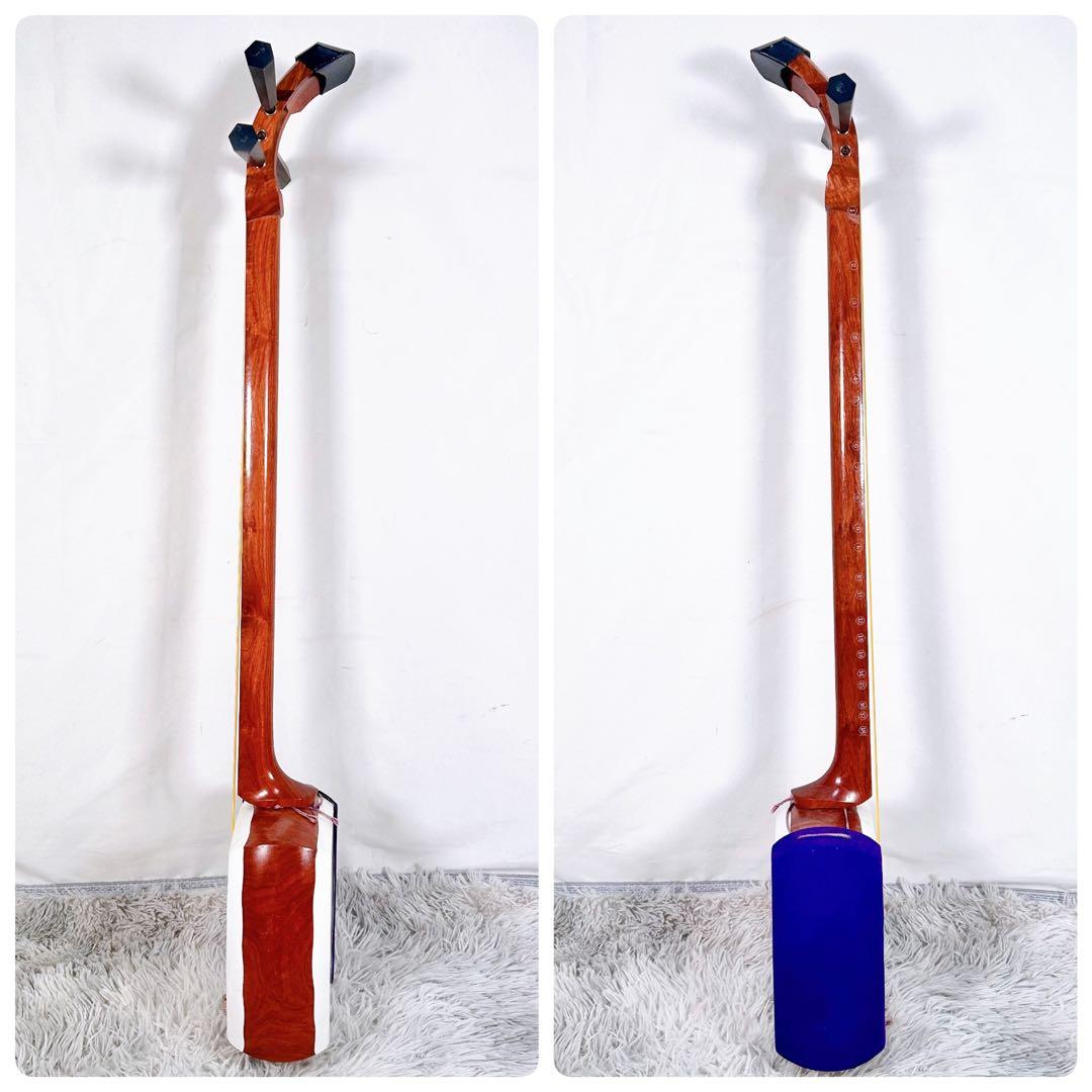 津軽三味線　花梨材　太棹　お稽古用