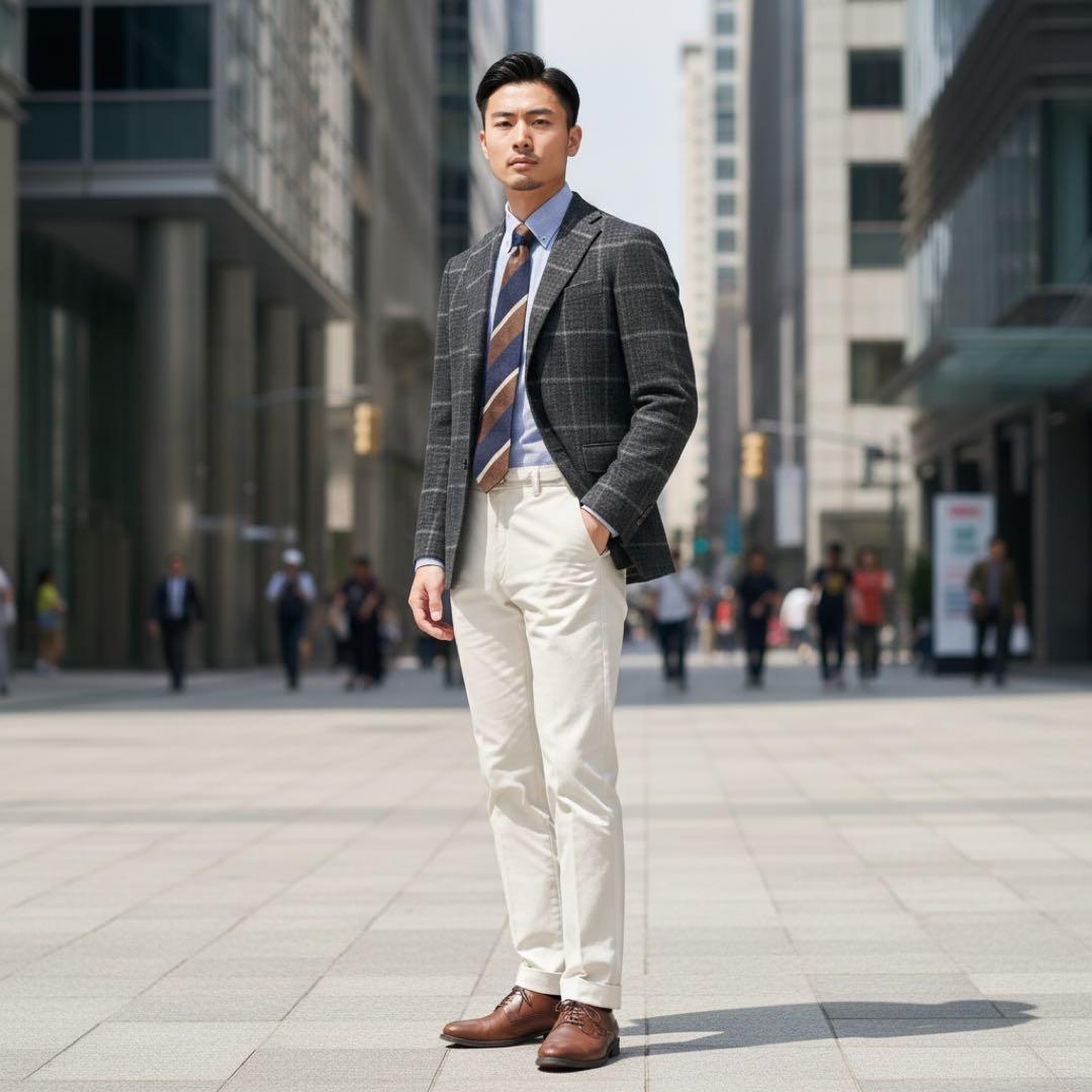 新品未使用✨ BEAMS F 高級イタリア テーラードジャケット オーバーペン