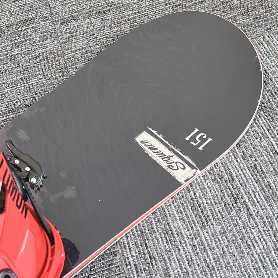 71美品❗️超豪華❗️サロモン メンズスノーボードセット★スノボ151cm+ビン付