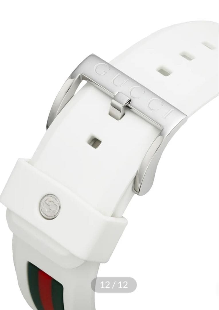 グッチ 腕時計 SYNCインターロッキングG シェリーライン 白色　ユニセックス