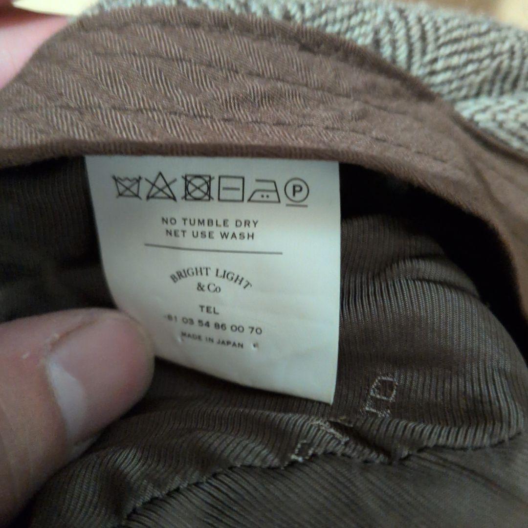 OLD JOE BRAND ヘリンボーンキャスケット