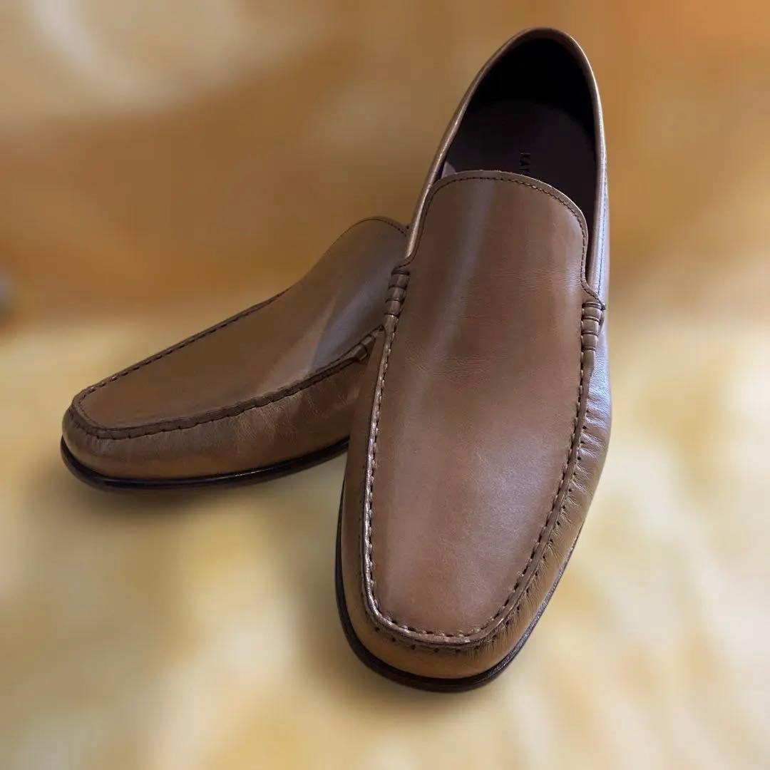 【新品未使用】KATHARINE HAMNETT ブラウン ローファー