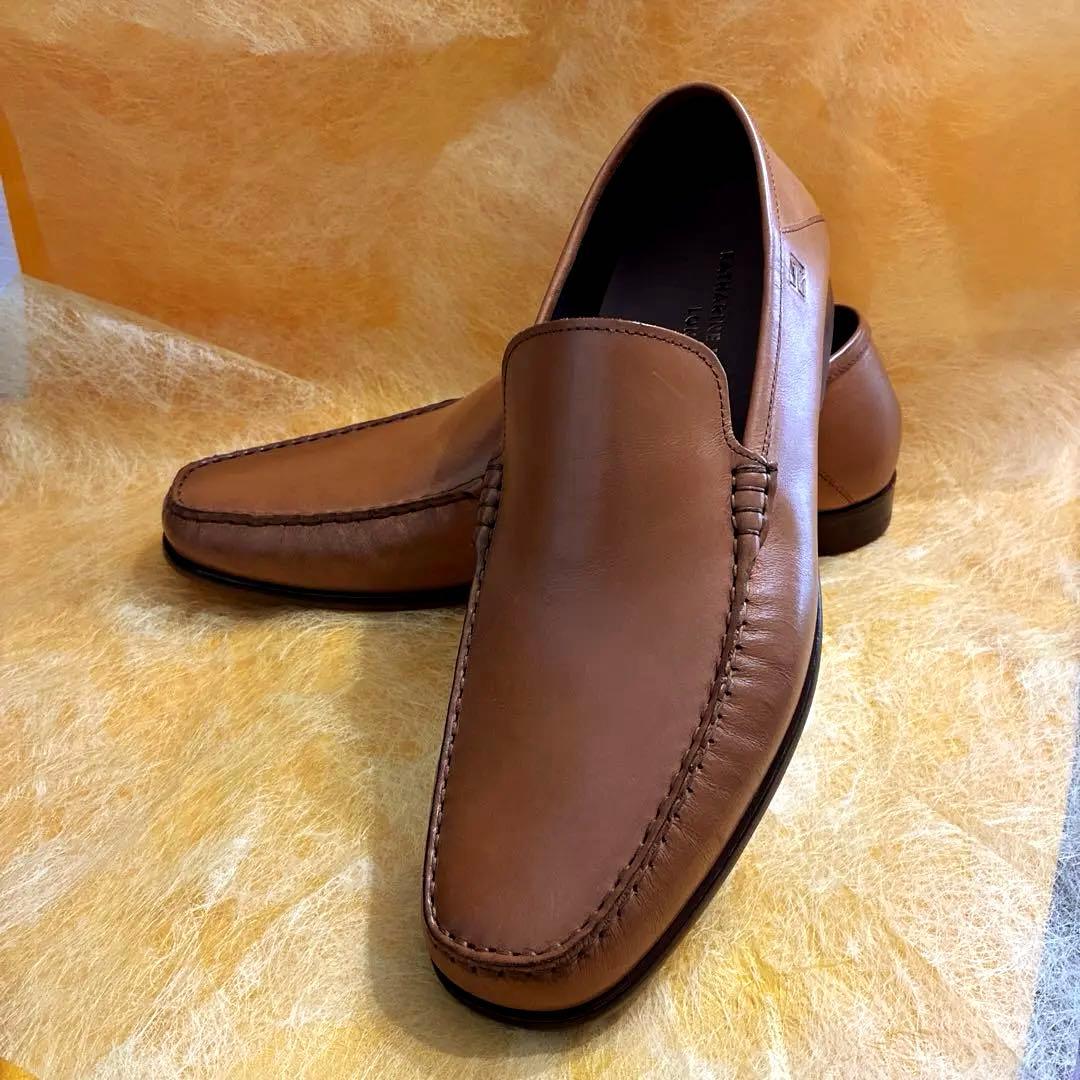 【新品未使用】KATHARINE HAMNETT ブラウン ローファー