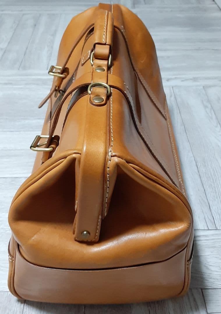 【28日まで】HERZ ヘルツ V-103 L 口枠ボストンバッグ 2way