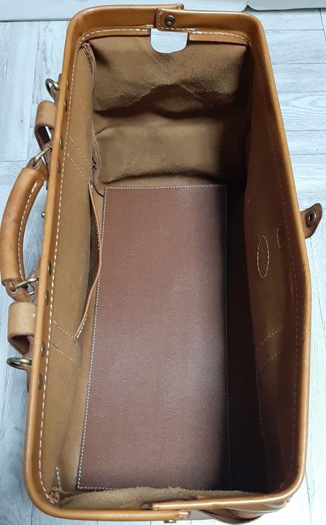 【28日まで】HERZ ヘルツ V-103 L 口枠ボストンバッグ 2way