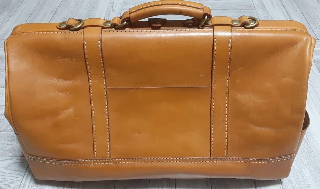 【28日まで】HERZ ヘルツ V-103 L 口枠ボストンバッグ 2way