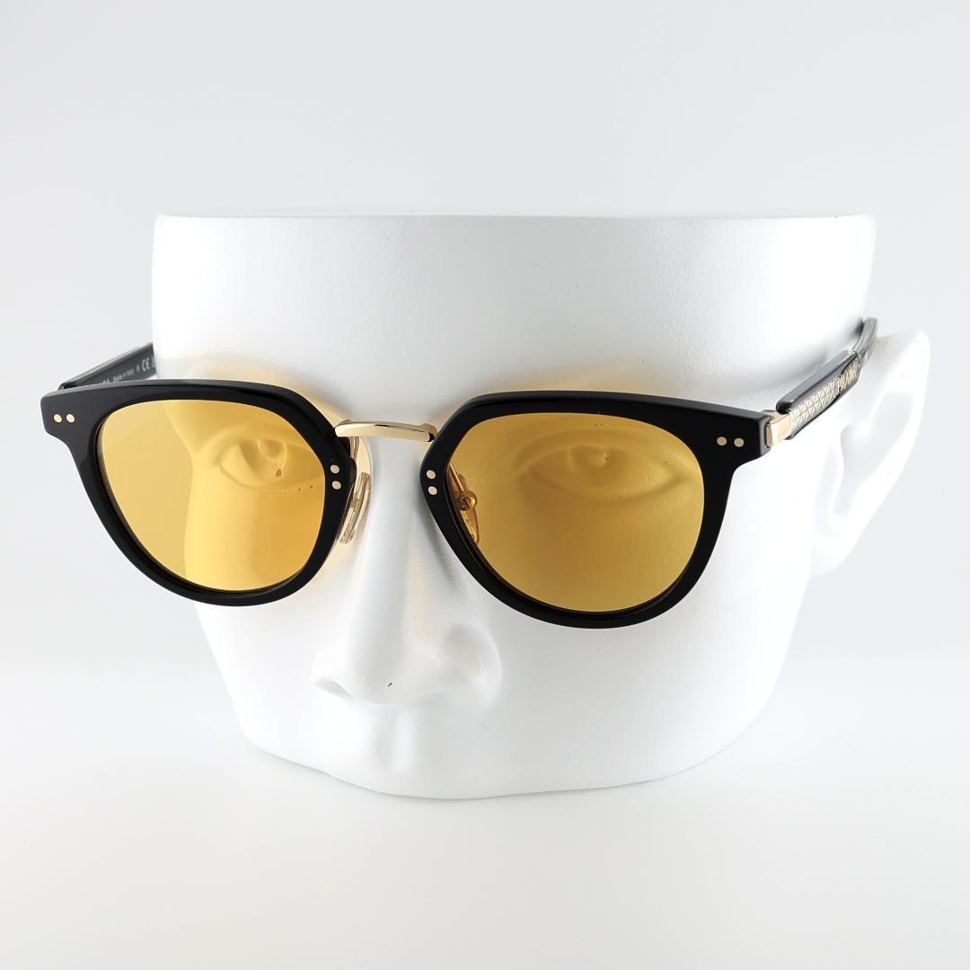 大注目《定価61,820円》PRADA／プラダ　ブラック×ゴールド　サングラス