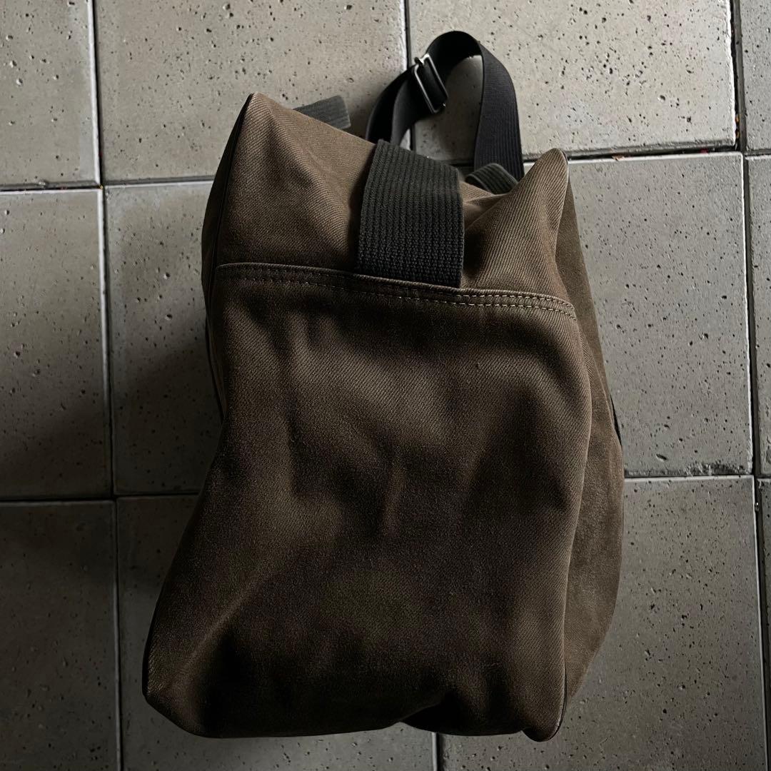 【1980s デカオム】コムデギャルソン オム キャンバス ビッグ バッグ