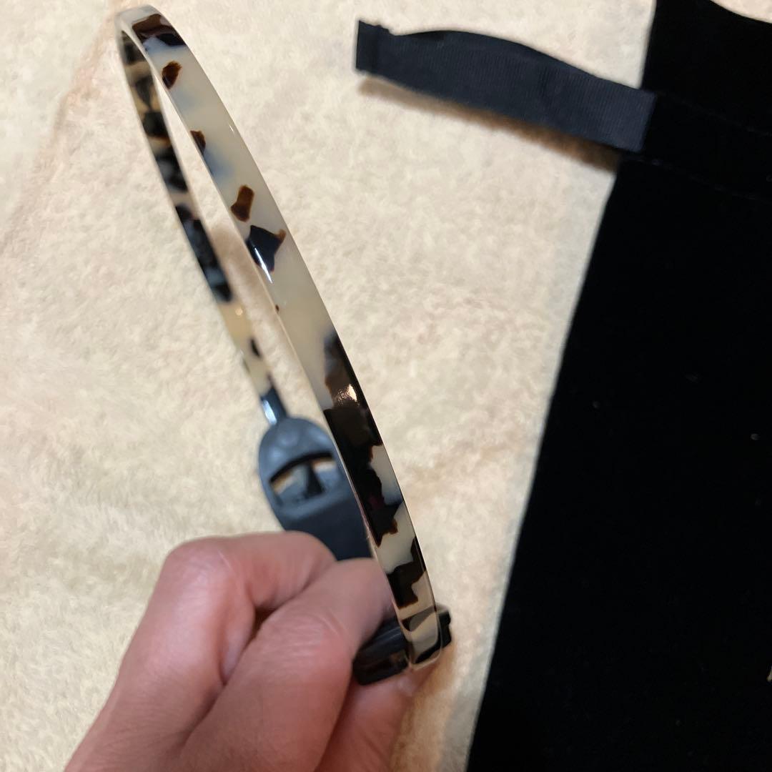 たけのこ様　ALEXANDRE DE PARIS マーブルカチューシャ