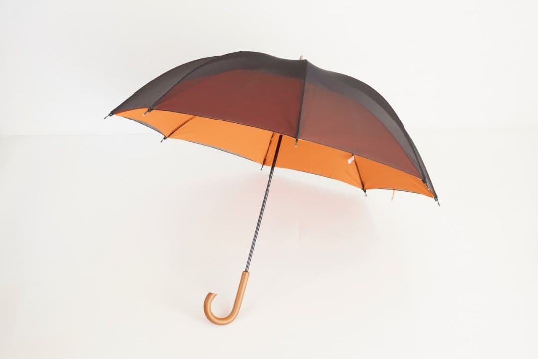 新品未使用 丸安洋傘 サイレントアンブレラ オレンジ