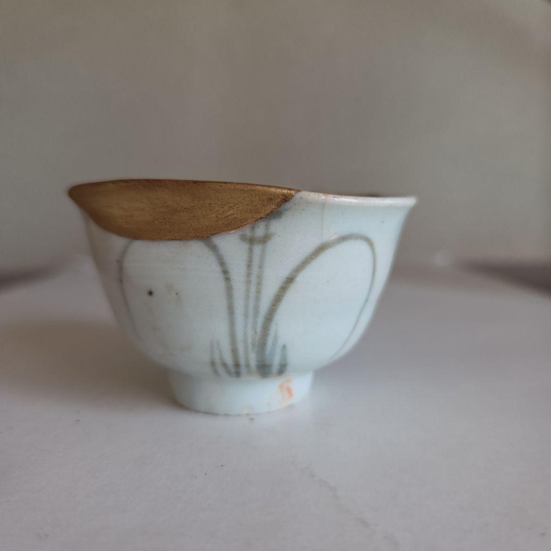 初期伊万里秋草文盃