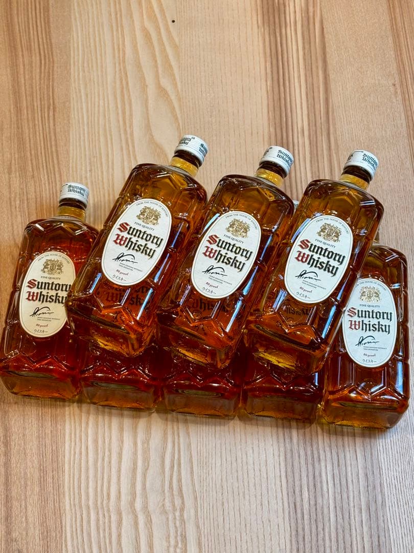 白角 700ml 希少 終売品 サントリーウイスキー 8本セット